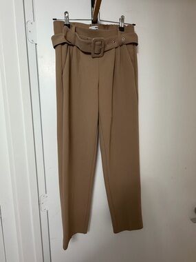 Fashion Nova Belted Dress Pants